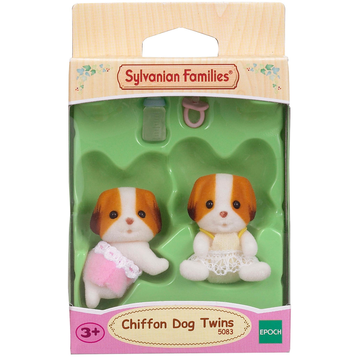 Sylvanian Families Chiffon Dog Twins-5083-Animal Kingdoms Toy Store