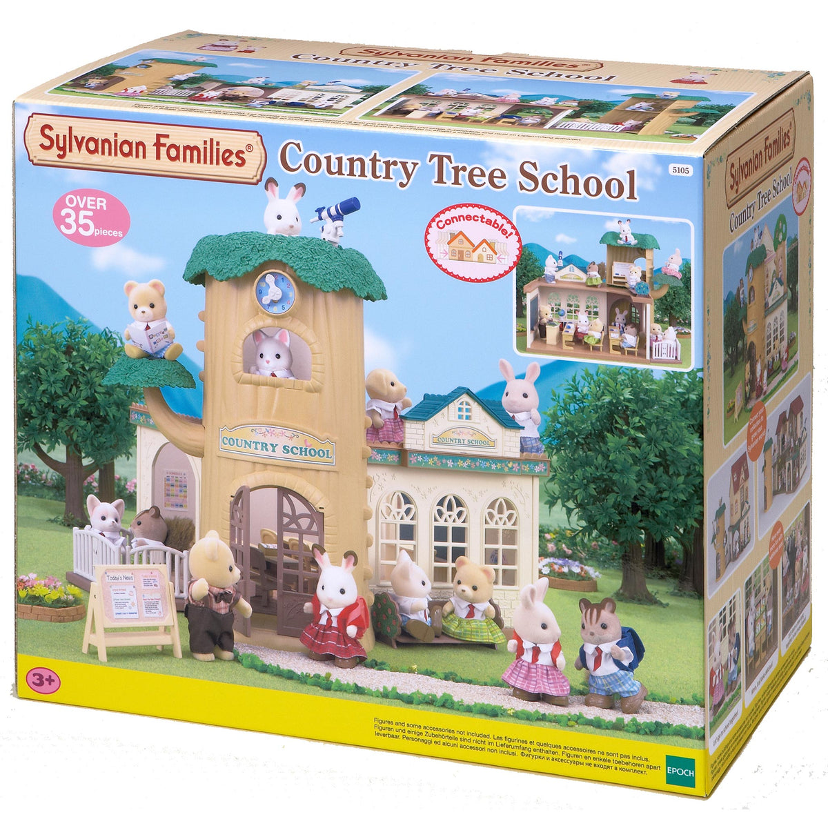 Sylvanian Families Country Tree School-5105-Animal Kingdoms Toy Store
