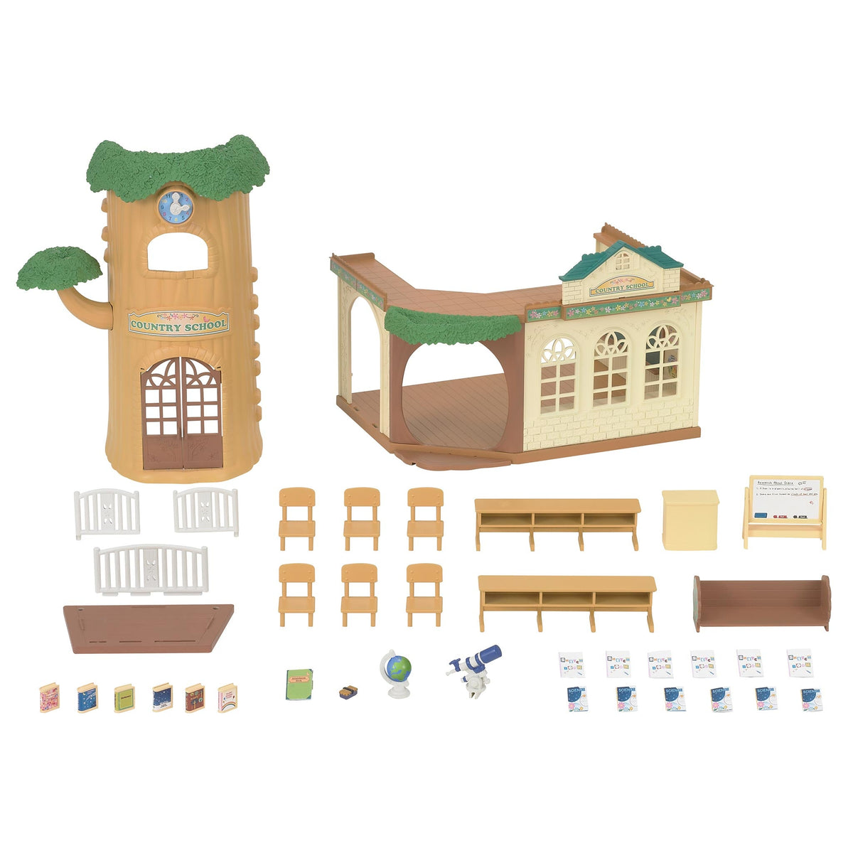 Sylvanian Families Country Tree School-5105-Animal Kingdoms Toy Store