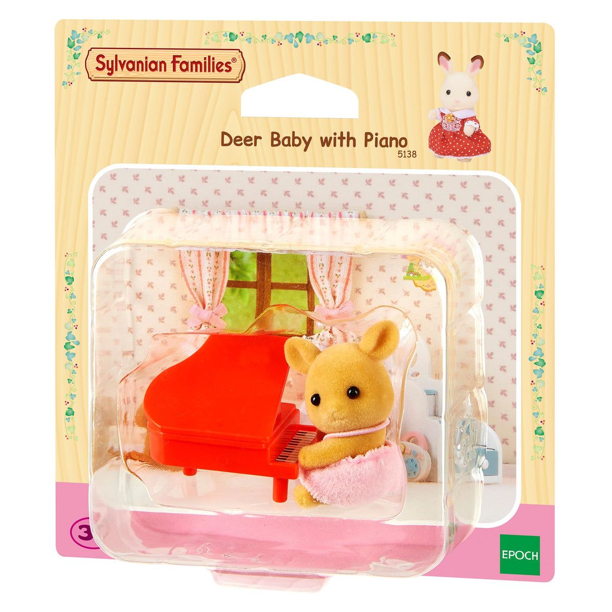 Sylvanian Families Deer Baby with Piano-5138-Animal Kingdoms Toy Store