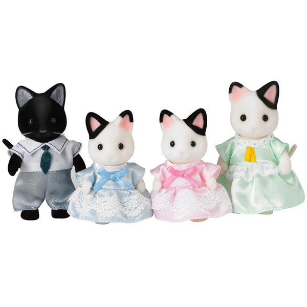 Sylvanian Families Tuxedo Cat Family-5181-Animal Kingdoms Toy Store