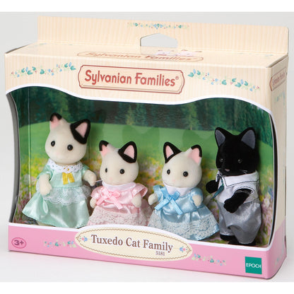 Sylvanian Families Tuxedo Cat Family-5181-Animal Kingdoms Toy Store