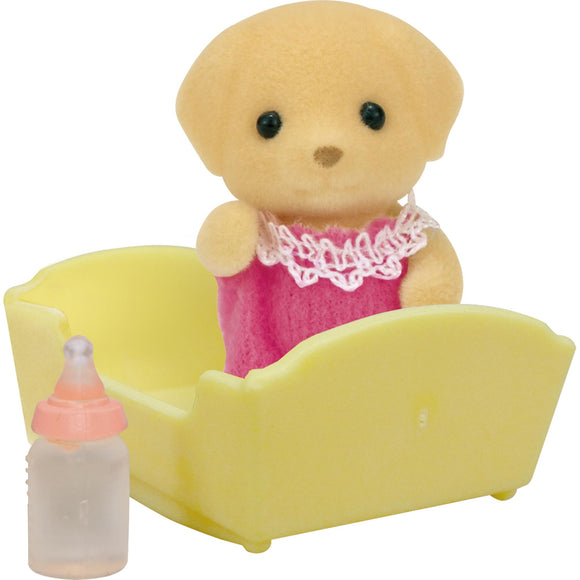 Sylvanian Families Yellow Labrador Baby-5187-Animal Kingdoms Toy Store