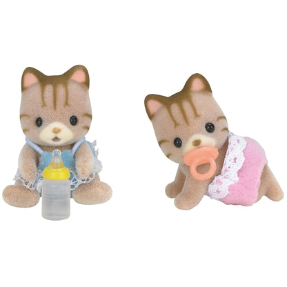 Sylvanian Families Striped Cat Twins-5188-Animal Kingdoms Toy Store