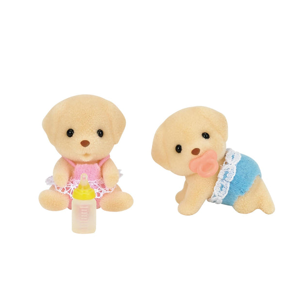 Sylvanian Families Yellow Labrador Twins-5189-Animal Kingdoms Toy Store