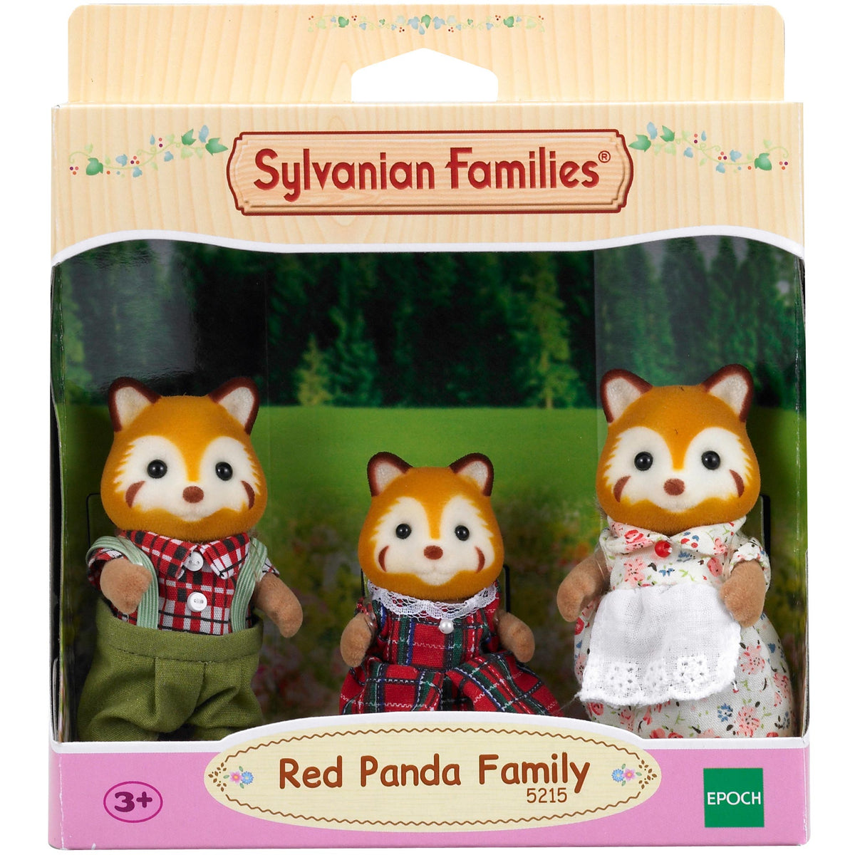 Sylvanian Families Red Panda Family-5215-Animal Kingdoms Toy Store