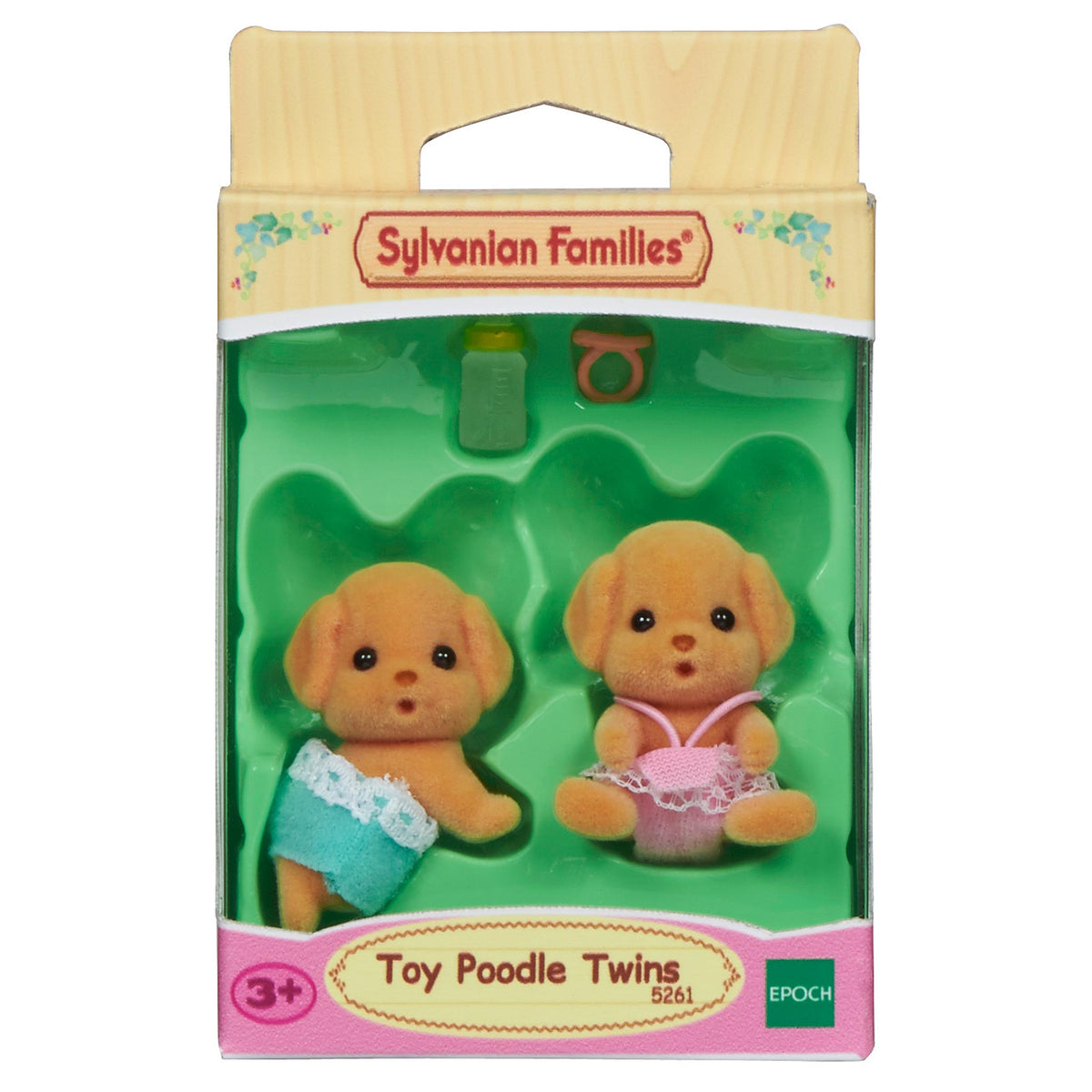 Sylvanian Families Toy Poodle Twins-5261-Animal Kingdoms Toy Store