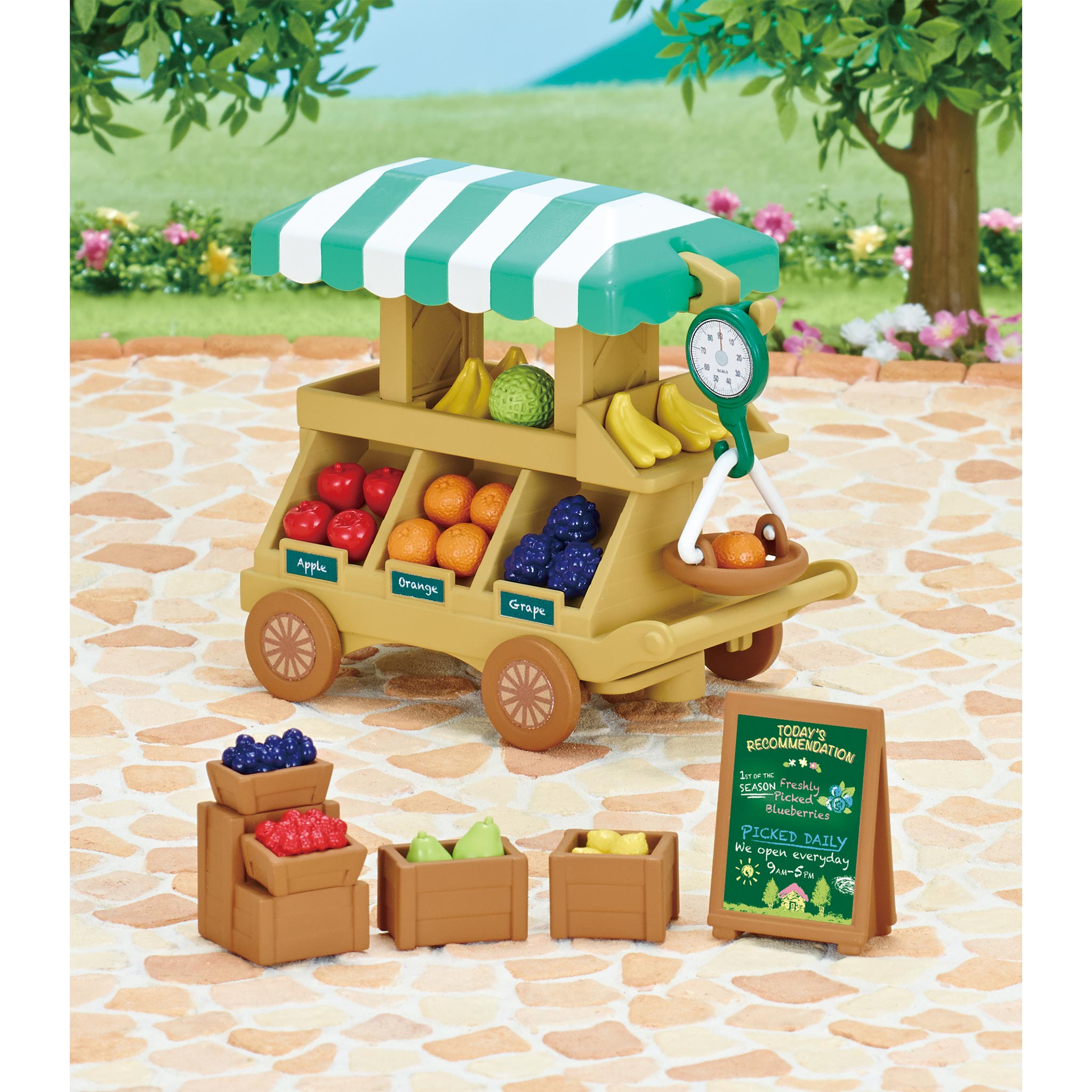 Sylvanian Families Fruit Wagon Animal Kingdoms Toy Store sylvanian-families-fruit-wagon-animal-kingdoms-toy-store