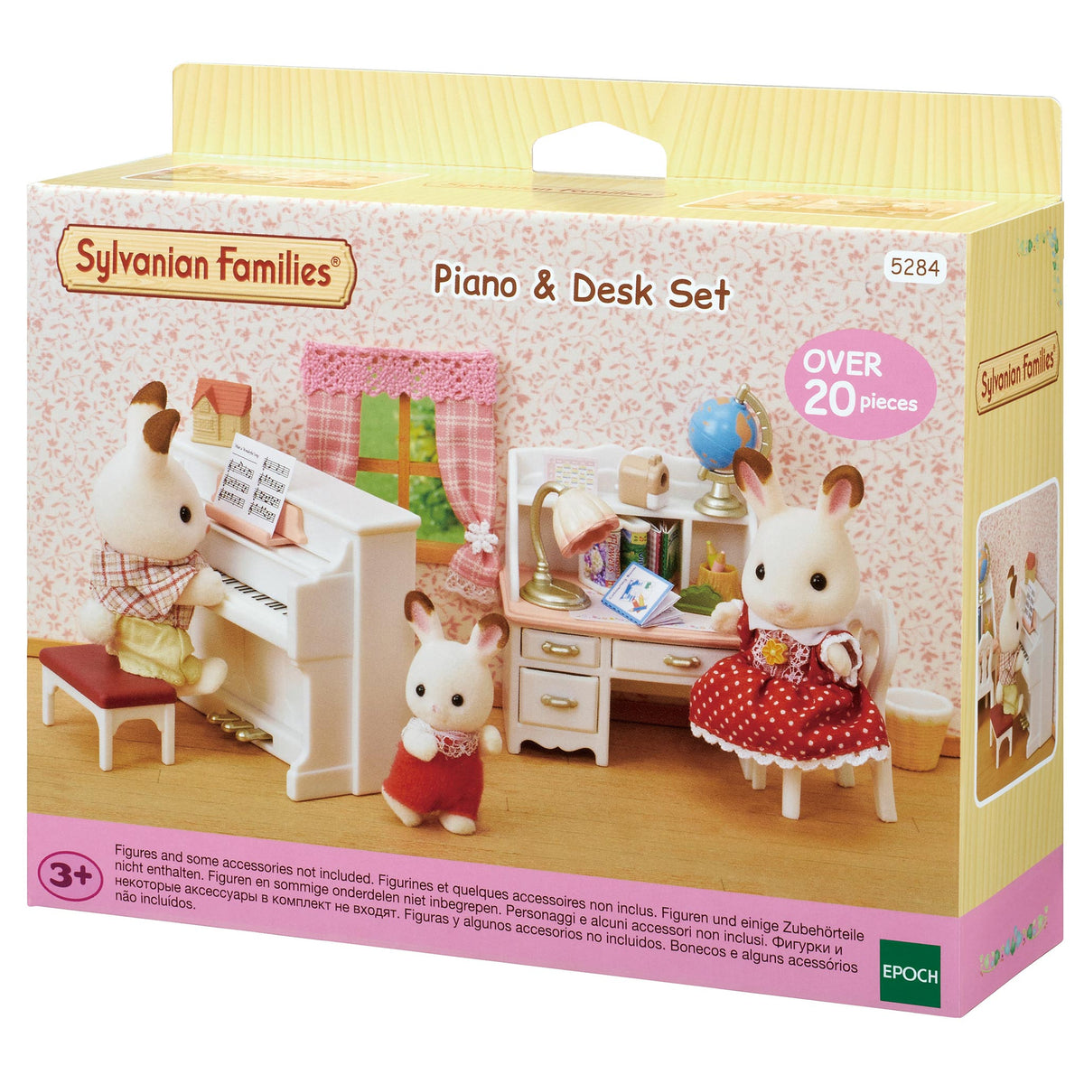 Sylvanian Families Piano and Desk Set-5284-Animal Kingdoms Toy Store