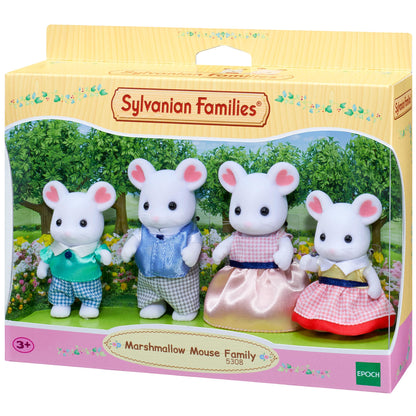 Sylvanian Families Marshmallow Mouse Family-5308-Animal Kingdoms Toy Store