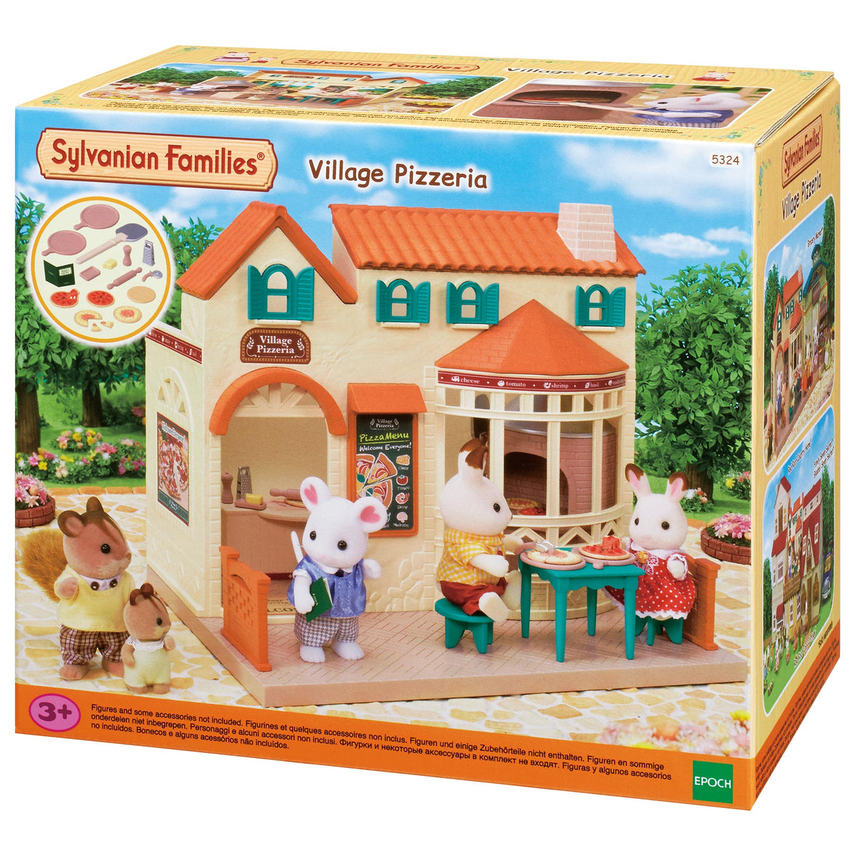 Sylvanian Families Village Pizzeria-5324-Animal Kingdoms Toy Store