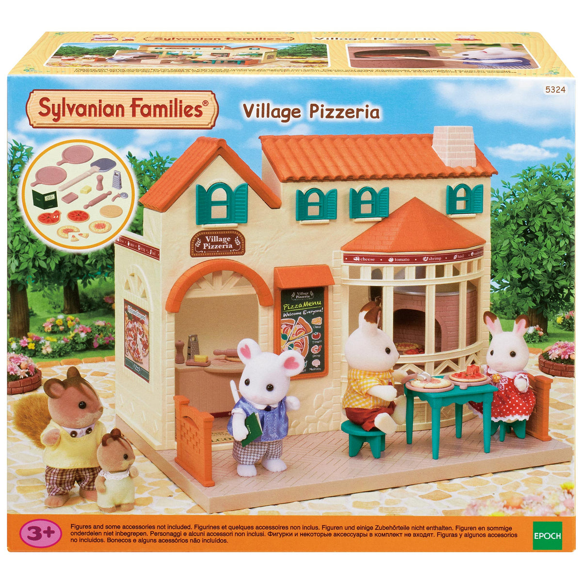 Sylvanian Families Village Pizzeria-5324-Animal Kingdoms Toy Store