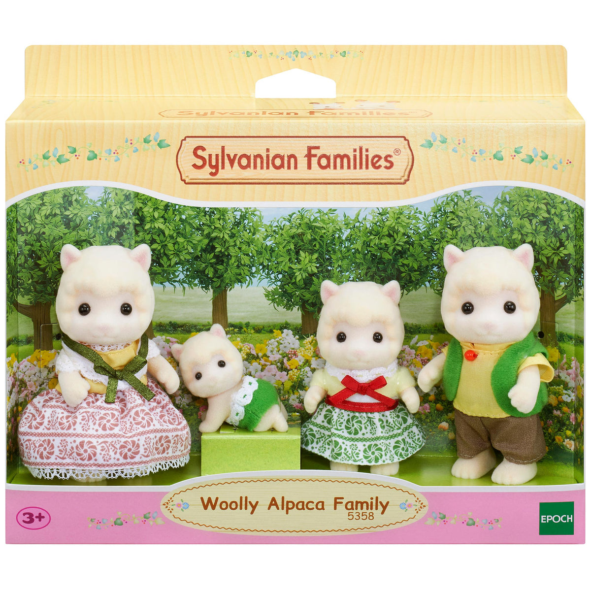 Sylvanian Families Wooly Alpaca Family-5358-Animal Kingdoms Toy Store
