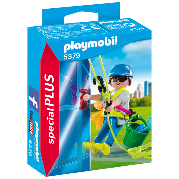 Playmobil Special Plus Window Cleaner