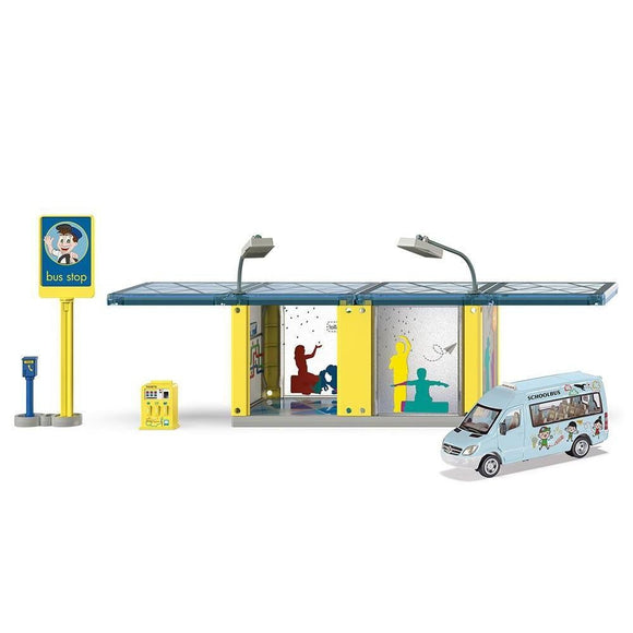 Siku World Bus Stop-SKU5509-Animal Kingdoms Toy Store