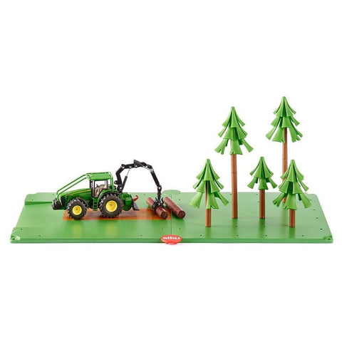 Siku World Farm Forestry Set with John Deere-SKU5605-Animal Kingdoms Toy Store
