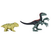 Jurassic World Dominion Minis Therizinosaurus and Lystrosaurus