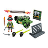 Playmobil Pirates Foil Bag Green Captain & Cannon-6162-Animal Kingdoms Toy Store