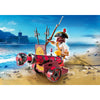 Playmobil Pirates Foil Bag Red Buccaneer & Cannon-6163-Animal Kingdoms Toy Store