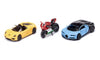 Siku 3pc Sports Car & Motorbike Set-SKU6313-Animal Kingdoms Toy Store