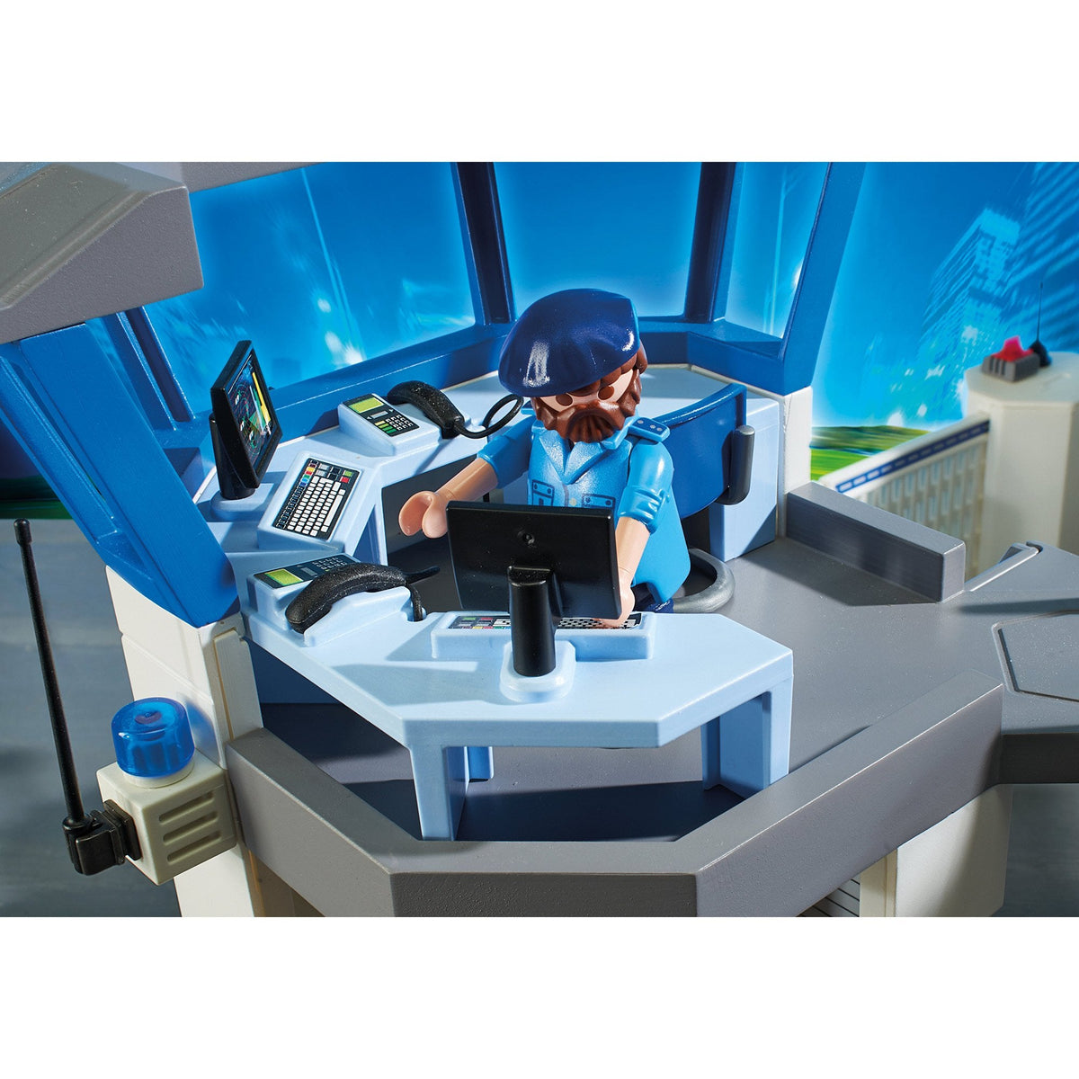 Playmobil City Action Police Headquarters with Prison-6919-Animal Kingdoms Toy Store