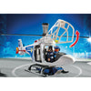 Playmobil City Action Police Helicopter with LED Searchlight-6921-Animal Kingdoms Toy Store