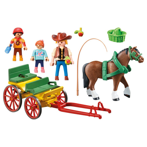 Playmobil Country Horse-Drawn Wagon-6932-Animal Kingdoms Toy Store