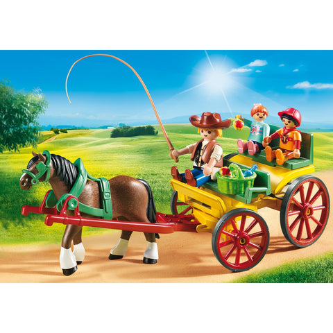 Playmobil Country Horse-Drawn Wagon-6932-Animal Kingdoms Toy Store