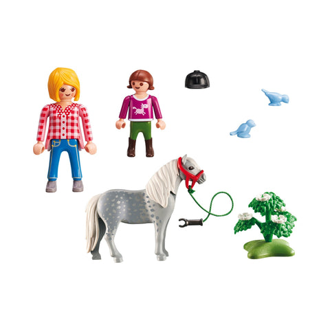 Playmobil Country Pony Walk-6950-Animal Kingdoms Toy Store