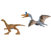 Jurassic World Dominion Minis Gallimimus and Quetzalcoatlus