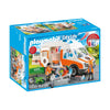 Playmobil Ambulance with Flashing Lights-70049-Animal Kingdoms Toy Store