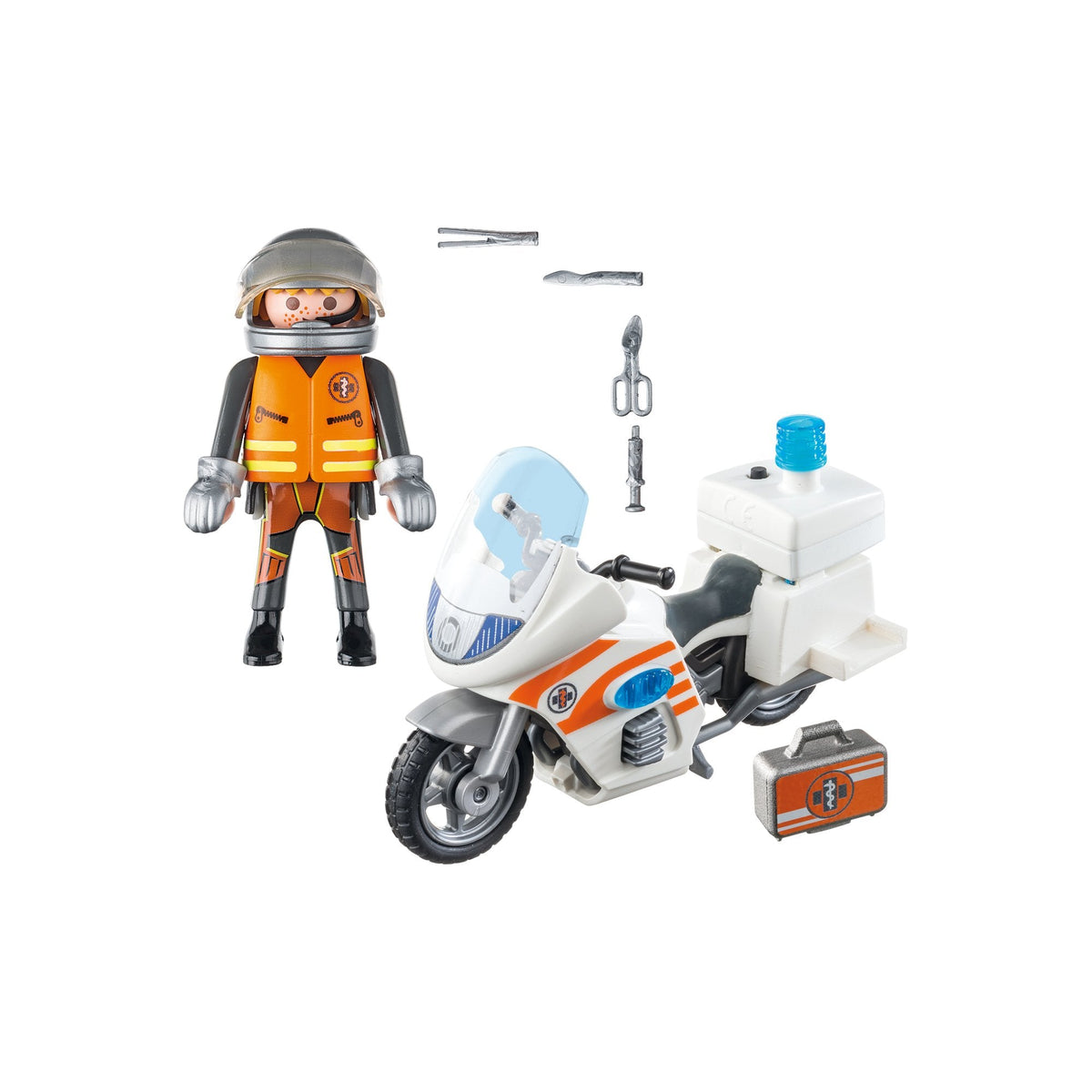 Playmobil Emergency Motorbike-70051-Animal Kingdoms Toy Store