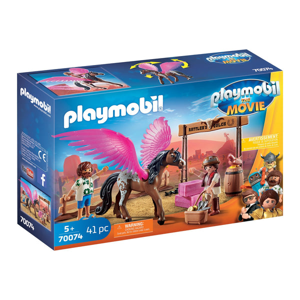 Playmobil Marla Del & Pegasus-70074-Animal Kingdoms Toy Store