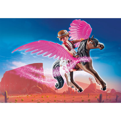 Playmobil Marla Del & Pegasus-70074-Animal Kingdoms Toy Store