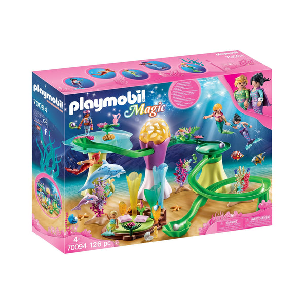 Playmobil Mermaid Cove with Illuminated Dome-70094-Animal Kingdoms Toy Store