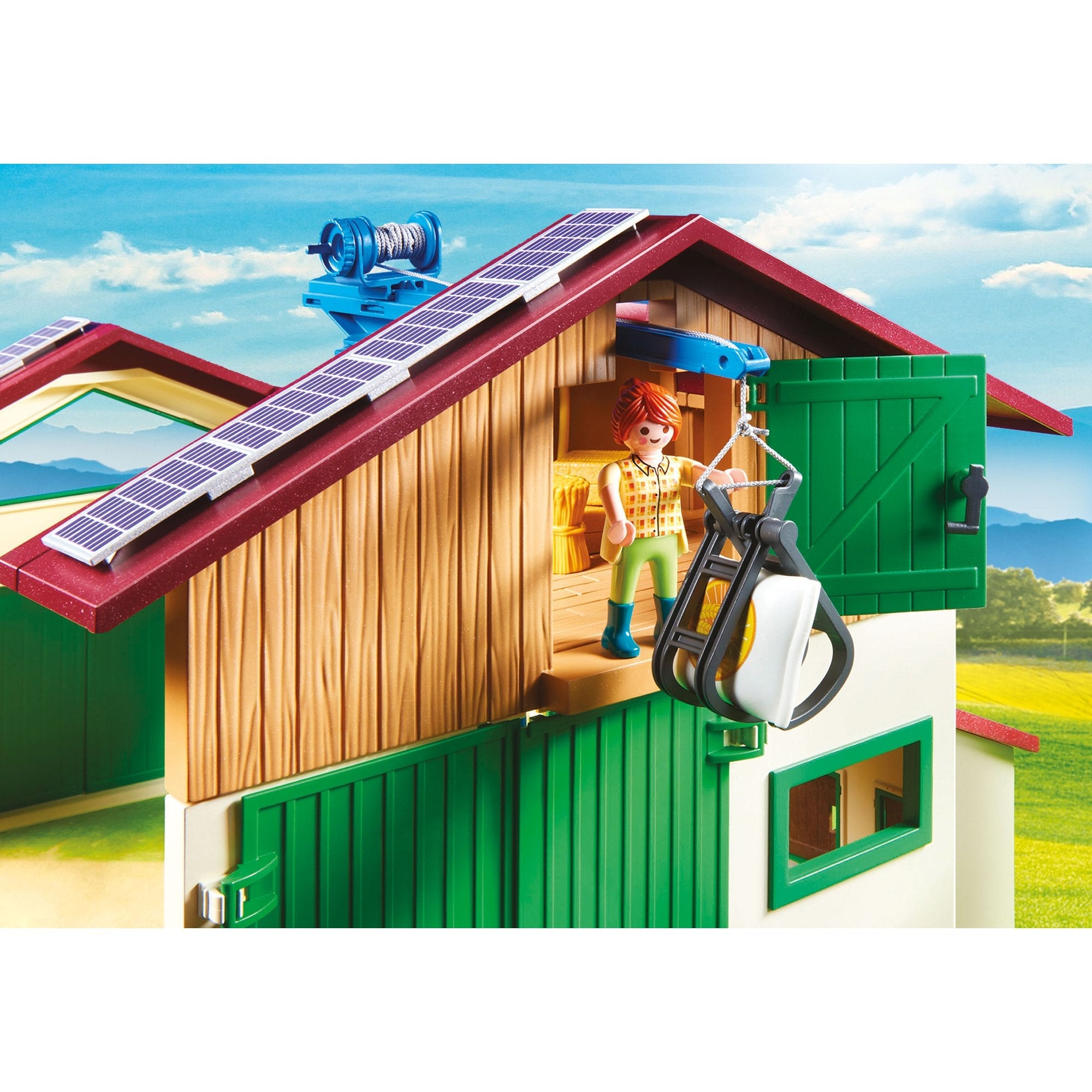 PLAYMOBIL® 70132 Großer Bauernhof mit Silo Playmobil Country Farm with Animals – Animal Kingdoms Toy Store