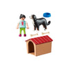 Playmobil Country Dog With Kennel-70136-Animal Kingdoms Toy Store