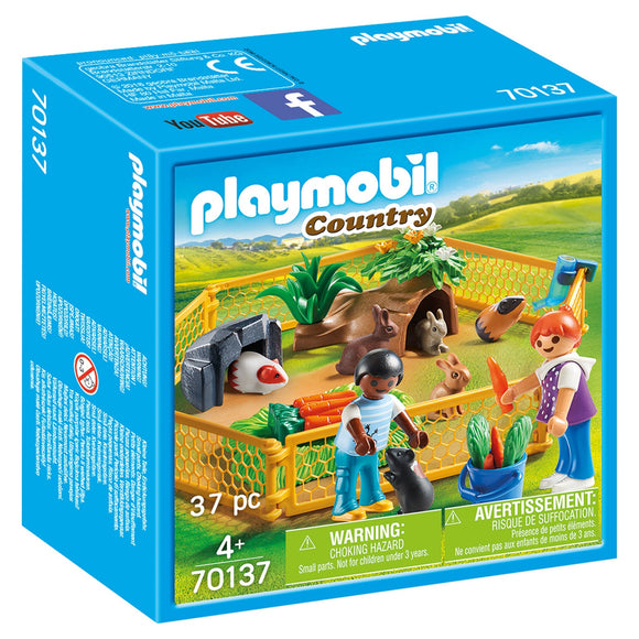 Playmobil Farm Animal Enclosure-70137-Animal Kingdoms Toy Store