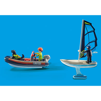 Playmobil Water Rescue With Dog