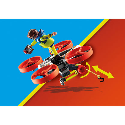 Playmobil Diver Rescue With Drone