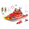 Playmobil City Life Fire Rescue Boat-70147-Animal Kingdoms Toy Store