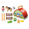 Playmobil 1.2.3. Take Along Farm-70180-Animal Kingdoms Toy Store
