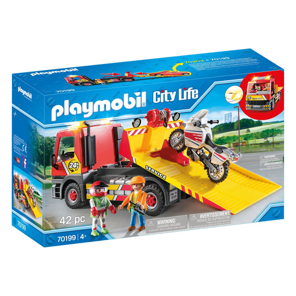 Playmobil City Life Towing Service-70199-Animal Kingdoms Toy Store