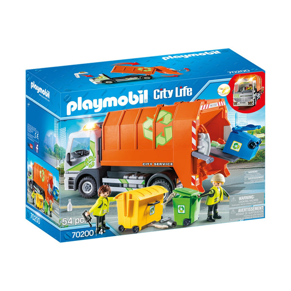 Playmobil City Life Recycling Truck-70200-Animal Kingdoms Toy Store