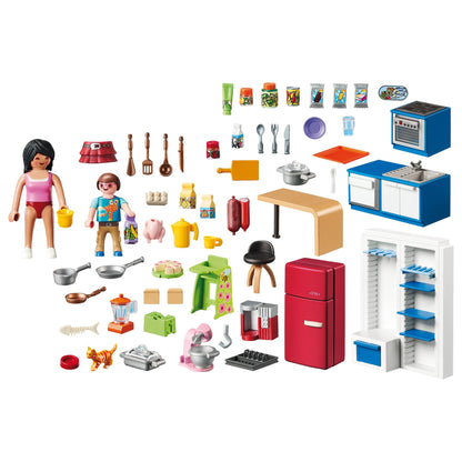 Playmobil Family Kitchen-70206-Animal Kingdoms Toy Store