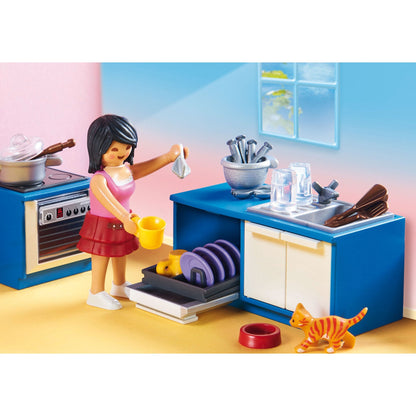 Playmobil Family Kitchen-70206-Animal Kingdoms Toy Store