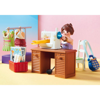 Playmobil Bedroom with Sewing Corner-70208-Animal Kingdoms Toy Store