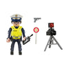 Playmobil Special Plus Police Officer With Speed Trap
