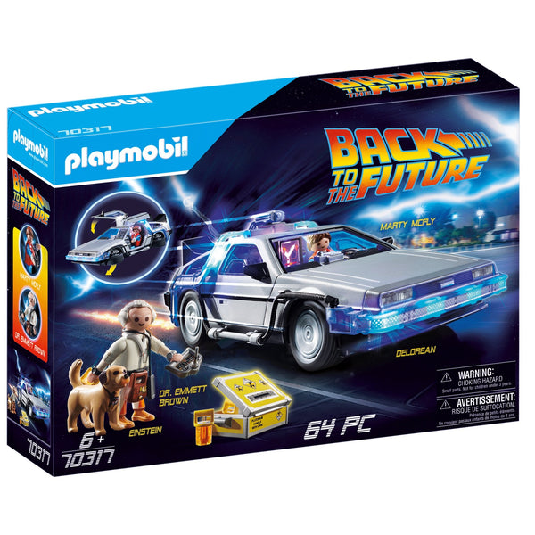 Playmobil Back to the Future DeLorean-70317-Animal Kingdoms Toy Store