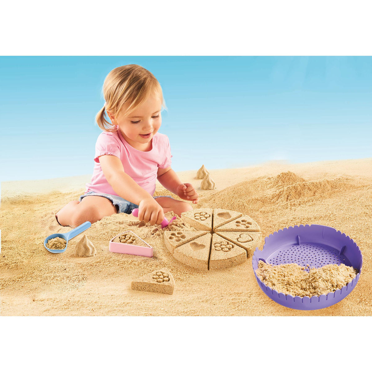 Playmobil 1.2.3. Bakery Sand Bucket-70339-Animal Kingdoms Toy Store
